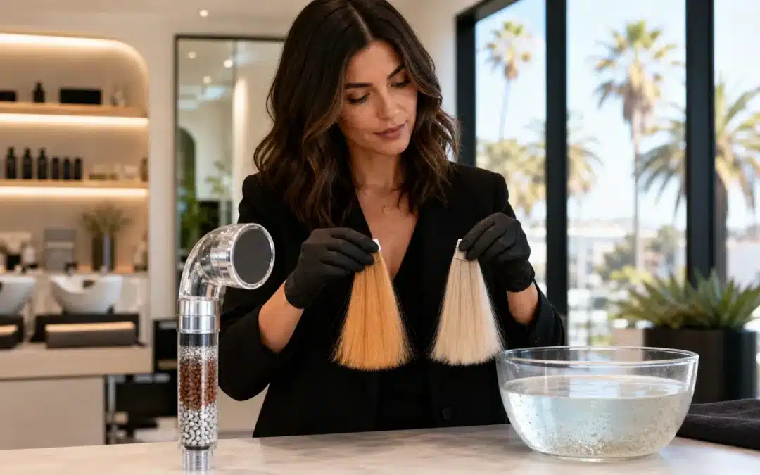 How LA’s Hard Water Skews Hair Color (and How to Fix It)