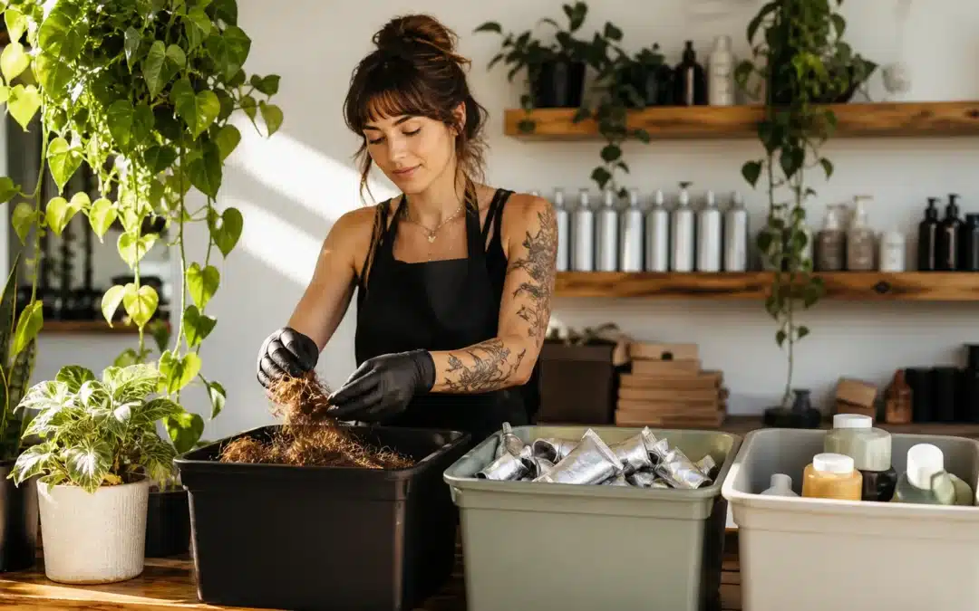 Where Salon Waste Goes: Inside a Sustainable Salon in Silver Lake